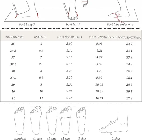 Vista 6 de Tilocow Mocasines de cadena de metal para mujer, puntera puntiaguda, zapatos de trabajo cómodos y a la moda