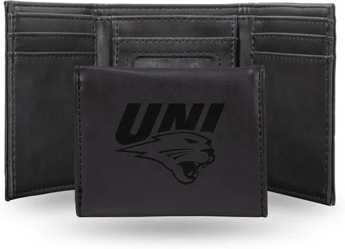Vista 66 de NCAA Rico Industries - Billetera triple grabada con láser, con grabado láser, accesorio para hombre