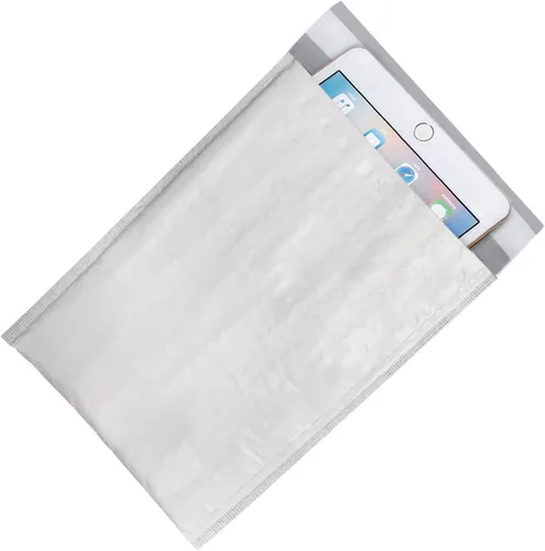 Vista 5 de PackageZoom 50 sobres acolchados de burbujas de polietileno de 4 x 8 pulgadas, sobres de envío #000, 2.5 mil