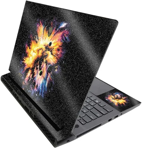 Vista 185 de MightySkins - Skin brillante con purpurina para Alienware M17 R3 (2020) y M17 R4 (2021) - Diversión de los años 90 Acabado duradero con purpurina