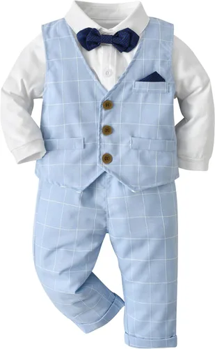 Vista 5 de Boarnseorl Conjuntos de pantalones para bebé niño