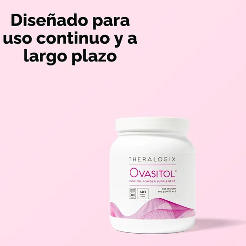 Vista 5 de Theralogix Ovasitol Inositol en polvo - Suministro de 90 días - Myo-Inositol y D-Chiro Inositol para el equilibrio hormonal y el soporte