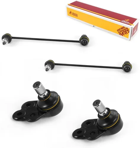 Vista 114 de Metrix Premium Chassis Parts - Juego de 4 piezas de articulación de rótula superior y barra estabilizadora delantera para Ford Ranger RWD 1998-2011