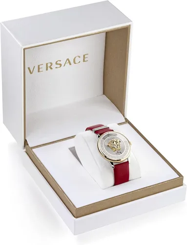 Vista 4 de Versace VEZ200121 - Reloj de acero inoxidable con correa Icono Medusa para mujer plateado Icono Medusa