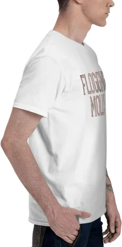 Vista 4 de Men's Cotton T Shirts Casual Camping Short Sleeve Full Season Tee