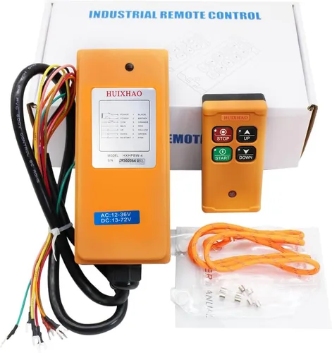 Vista 8 de HXH 8-Botón Inalámbrico Industrial Grúa Control Remoto, AC12-36V/DC13-72V