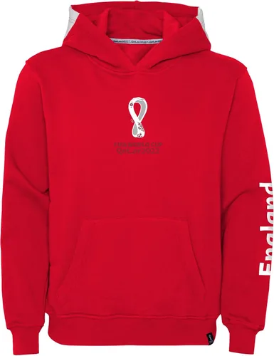 Vista 5 de Outerstuff Sudadera con capucha unisex de forro polar para niños de la Copa Mundial