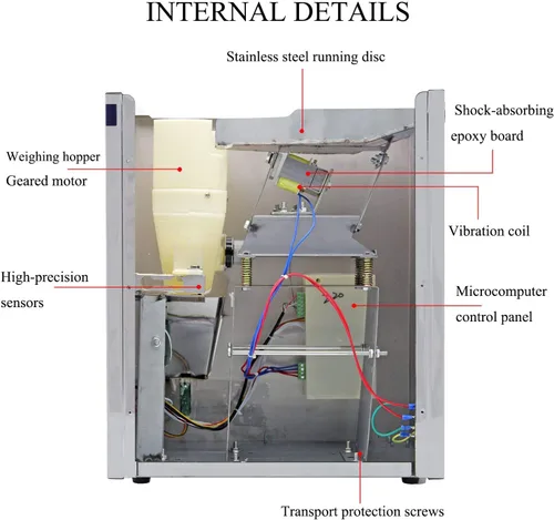 Vista 4 de CGOLDENWALL Máquina de envasado de llenado y ponderación de polvo completamente automática Máquina de envasado de medición automática Máquina