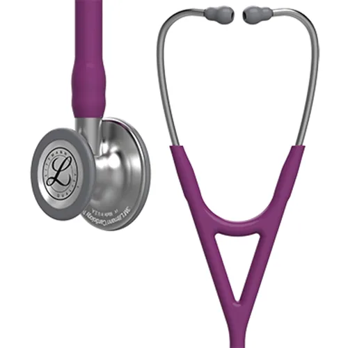 Vista 14 de Estetoscopio de diagnóstico 3M Littmann Cardiology IV, 6187C, más de 2 veces más fuerte, pesa menos, tubo de 27" con acabado satinado azul