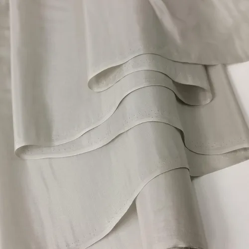 Vista 4 de Vestido de tela de algodón de seda rosa naranja de 39.4 in* 55.1 in, bufanda, forro de moda, forro de seda, material de costura de moda para #0