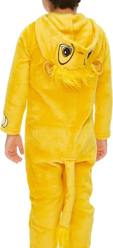 Vista 3 de Disney Mono de cosplay con cierre de cremallera para recién nacidos a bebés