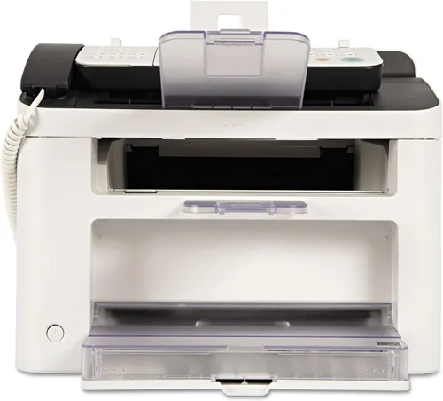 Vista 2 de Canon FAXPHONE L100 - Fax láser monocromático con copiadora, alimentador automático de documentos de 30 hojas, garantía limitada de 1 año, 19 PPM