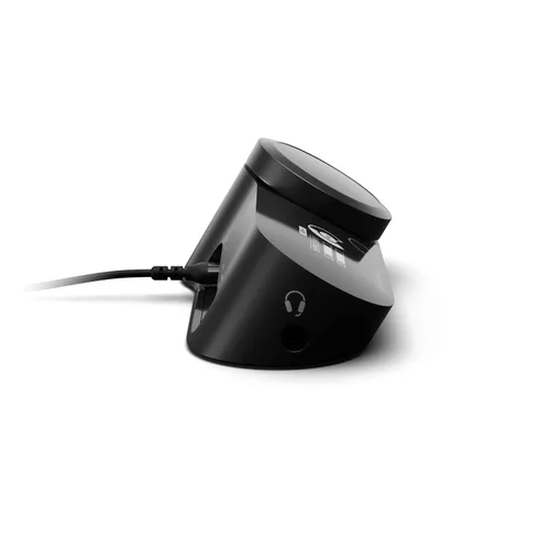 Vista 9 de SteelSeries GameDAC Gen 2 Hi-Res Audio Amplifier - ESS Sabre Quad-DAC - AI Noise Cancellation - 360° Spatial Audio - Hi-Res Certified - PC, PS5, PS4