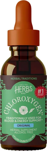 Vista 10 de Herbs Etc. ChlorOxygen - Gotas de limonada – 50 mg de clorofila – Apoyo de energía y vitalidad – 1 onza líquida (66 porciones)