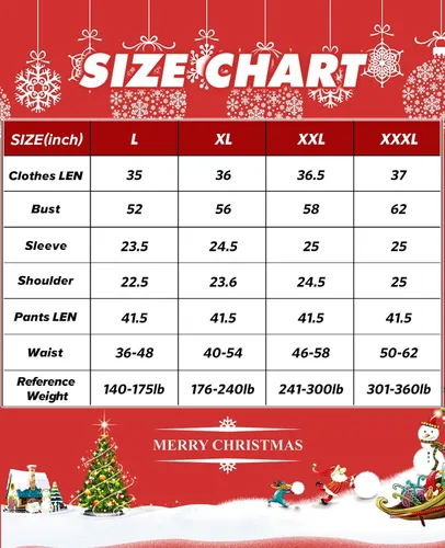 Vista 5 de SHEJIZE Disfraz de Papá Noel para hombres, traje de Papá Noel, para adultos, hombres, disfraz de Papá Noel para hombres, traje de Papá Noel