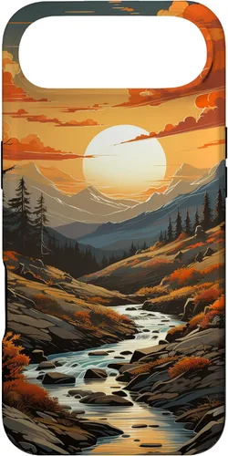Vista 27 de Great Smoky Mountains - Mountain Scene Mountain Theme Nature Case for iPhone 17