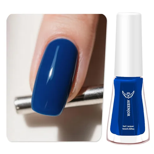 Vista 18 de Esmalte de uñas negro, esmalte de uñas de secado rápido, sin rayas, esmalte de uñas de larga duración para uñas de boda de otoño, manicura acogedora