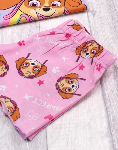 Vista 5 de Paw Patrol Pijama Skye - Pijama morado para niñas, con parte inferior larga o corta