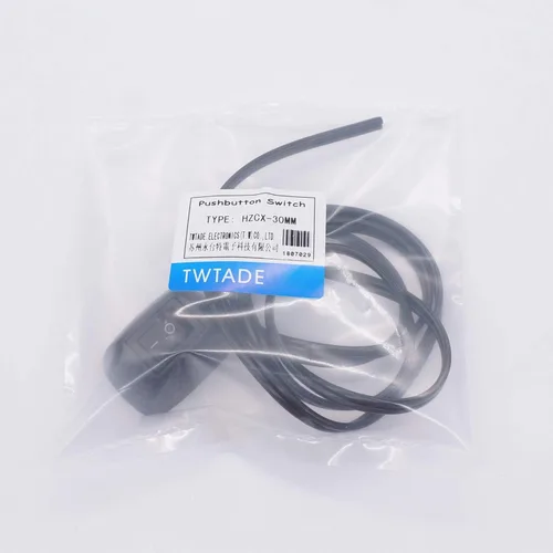 Vista 5 de TWTADE Interruptor de botón de montaje en superficie tipo pasta para coche, encendido/apagado DC12V, forma de gota de agua, SPST basculante DIY