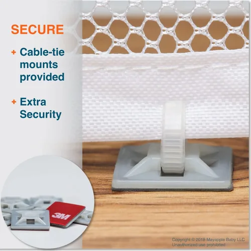 Vista 4 de Roving Cove® Safe Rail ™ – Balcón Escalera y Red de seguridad – Pasamanos y escaleras Ferroviario neta, Perla