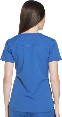 Vista 4 de Dickies Dynamix DK730 - Camiseta con cuello en V (berenjena, grande)