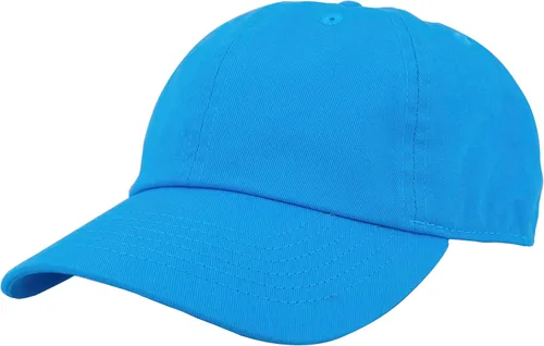 Vista 147 de Gelante Gorras de béisbol 100% algodón liso en blanco tamaño ajustable al por mayor a granel de 12