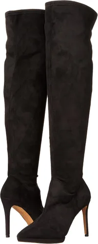 Vista 7 de Jessica Simpson Vallrie Botas de tacón de aguja de gamuza sintética para mujer