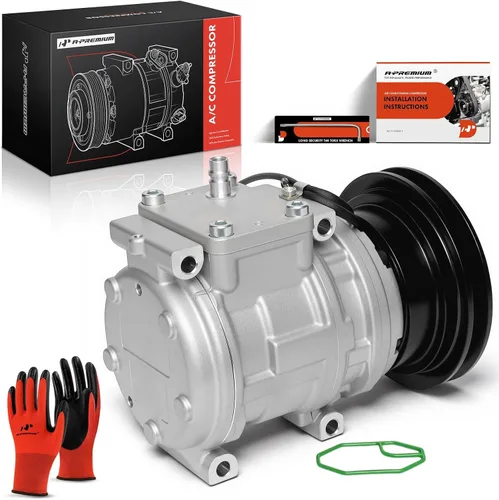 Vista 8 de A-Premium Compresor de A/C con embrague compatible con Mitsubishi Montero 1994-2002, Montero Limited 2003-2006 3.8L, Montero XLS 2003-2004 3.8L