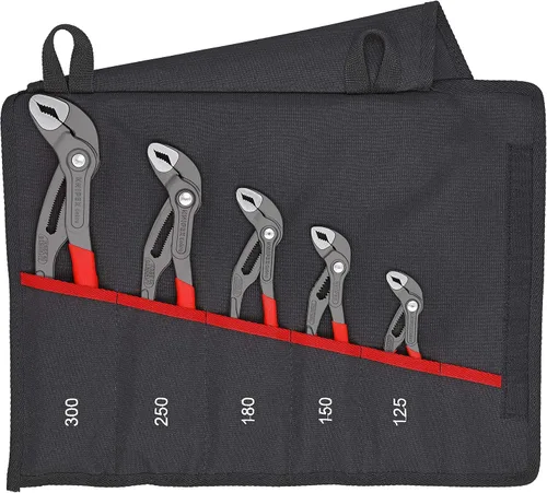 Vista 2 de KNIPEX Juego de 5 alicates con alicates KNIPEX Raptor (8741250), color rojo de 10 pulgadas