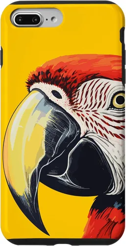 Vista 12 de Funda para iPhone 16 con diseño de guacamayo pájaro