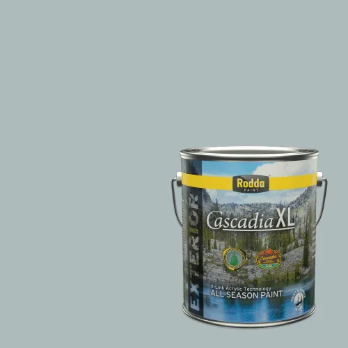 Vista 2 de Rodda Paint CASCADIA XL - Pintura satinada e imprimación para exteriores en uno, cuarto de galón, ancla
