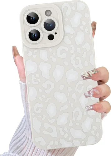 Vista 89 de TEAUGHT Compatible con iPhone 11 Funda con patrón lindo estampado de leopardo negro guepardo + protector de pantalla a prueba de golpes, funda