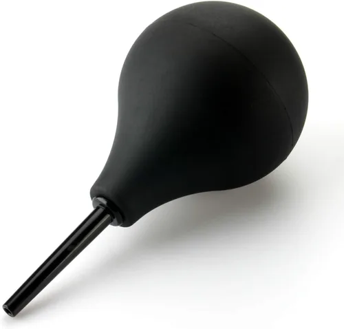 Vista 9 de LeLuv 3.0 fl oz Douche de grado médico compacto apto para lavavajillas, apto para lavavajillas, silicona y ABS, color negro