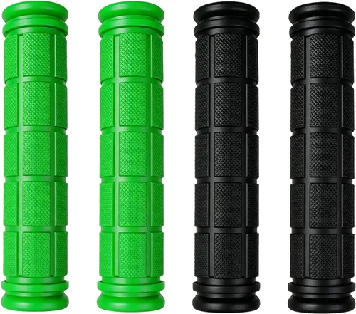 Vista 10 de 2 pares de puños/mangos para manillar de bicicleta con empuñaduras de hongo para bicicletas BMX/de carretera/de montaña
