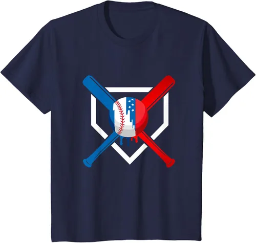 Vista 88 de Ropa de béisbol - Camiseta de béisbol, Negro -, Pequeña