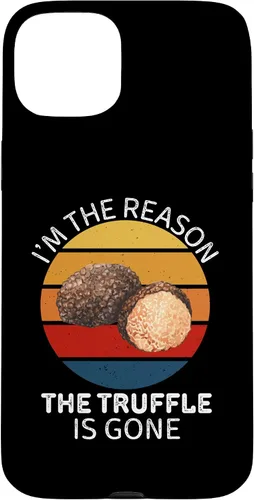 Vista 9 de Vintage I'm The Reason Truffle is Gone Food Lover Case for iPhone 16