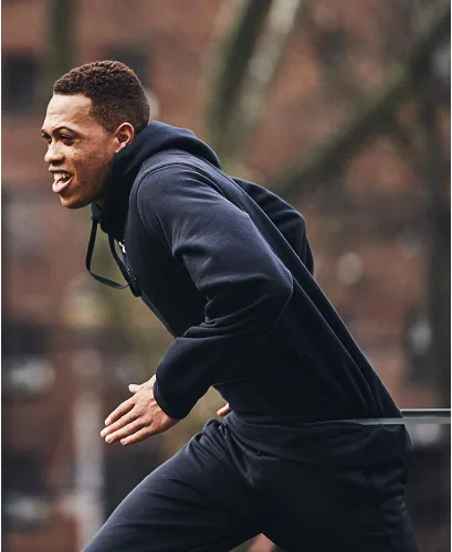 Vista 11 de Under Armour - Sudadera Hustle de vellón con capucha para hombre