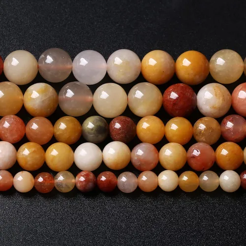 Vista 49 de 4MM 88 piezas de cuentas sueltas de piedra natural verde turquesa africana para hacer pulseras y collares de bricolaje