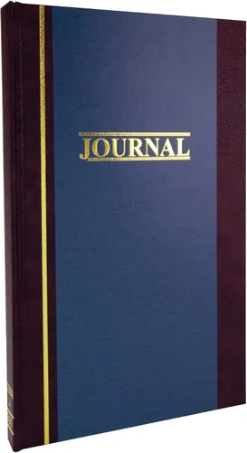 Vista 4 de Wilson Jones Libro de registros, 11-3/4" x 7-1/4", a rayas, 500 páginas, 35 líneas, S300 (WS300-5RA)