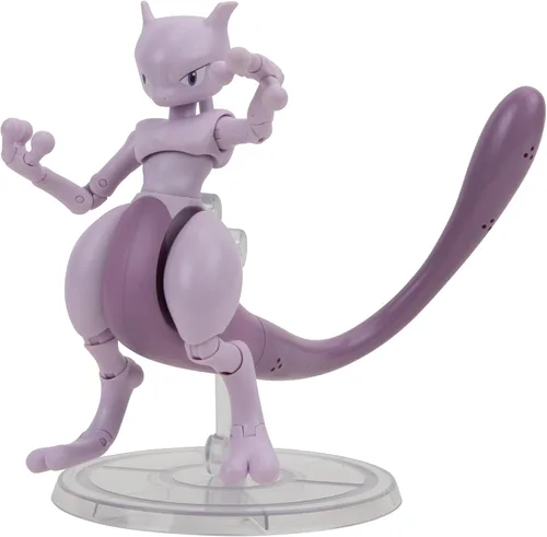 Vista 3 de Pokémon Select Mewtwo - Figura súper articulada de 6 pulgadas con más de 15 puntos de articulación
