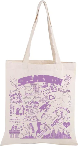 Vista 5 de TOBGBE Álbum de regalo para fanáticos del cantante con nombre inspirado en el concierto, bolsas de mano para amantes de la música, mercancía canción