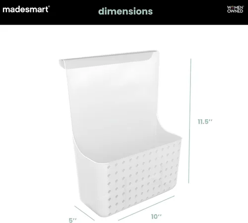 Vista 14 de madesmart Organizador de armario para puerta, escarcha
