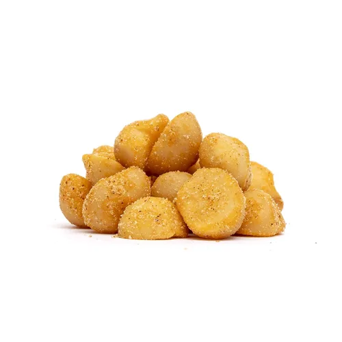 Vista 9 de Hamakua - Nueces de macadamia - Chili picante - Cultivado en Hawai saborizado seco tostado medio y macadamia entera - Nueces de macadamia grandes