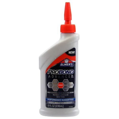 Vista 2 de Elmer's Products Elmer's E7503 ProBond Advanced Professional - Enlace multisuperficie profesional de 8 onzas con pegamento 100% resistente a