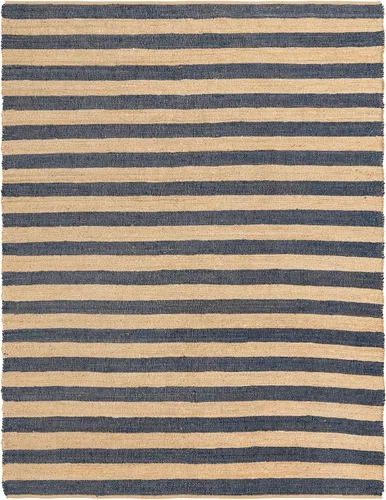 Vista 17 de Unique Loom Alfombra trenzada de la colección de yute – Bina (2' 2" x 3' 1", rectangular, gris marfil)