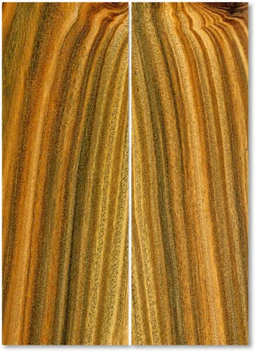 Vista 25 de IECAP LLC Paneles de madera a espejo de madera de palo negro africano para mango de cuchillo – Materiales para mango de cuchillo – Escalas