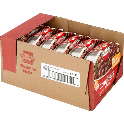 Vista 3 de HORMEL COMPLEATS - Chili con frijoles de microondas, 10 onzas (paquete de 6)