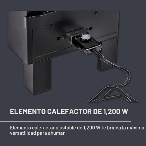 Vista 8 de Charbroil Ahumador eléctrico analógico, negro - 18202077