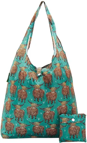 Vista 30 de ECO CHIC Bolsas plegables reutilizables para comestibles, bolsa de compras ligera, reciclada y reutilizable, bolsa plegable impermeable Gafas Gatos