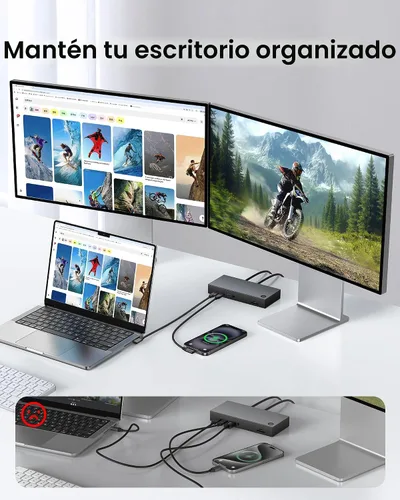 Vista 3 de Silkland Cable de datos USB C de 20 Gbps en ángulo recto, corto de 1 pie y 90 grados USB C 3.2 Gen 2x2, cable de transferencia de datos de alta